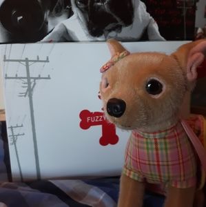 Fuzzy Nation Chihuahua Plush Purse